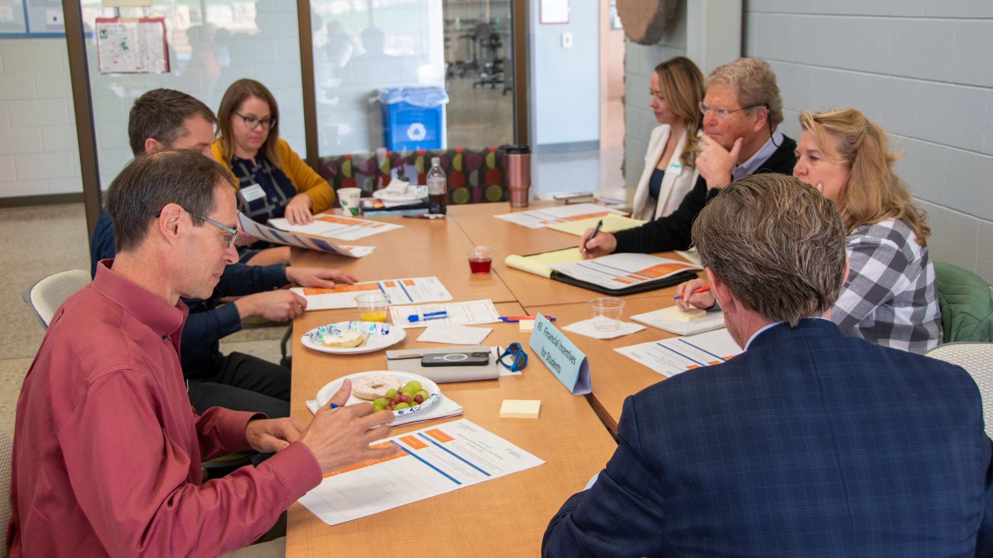 More than 35 industry and academic leaders from greater Sauk County gathered at the UW-Platteville Baraboo Sauk County
